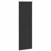 vidaXL rullo žalūzija melna 60x175 cm auduma platums 55,7cm poliesters