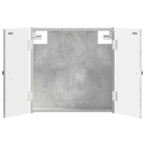 vidaXL Dartboard skapis EDE Betona pelēks 52,5 x 10,5 x 53,5 cm