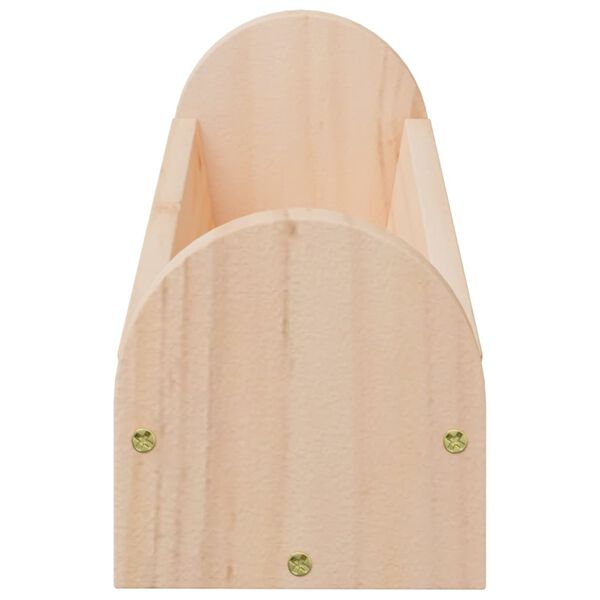 vidaXL siena barotava tru&scaron;iem, 28x10x10 cm, egles masīvkoks