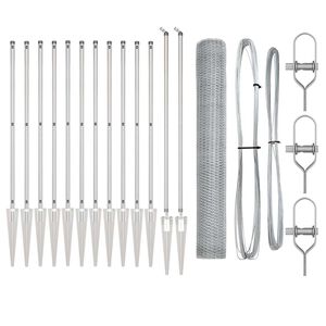 vidaXL Žoga āķis Sudraba