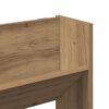 vidaXL Sienas apavu skapis Artisan Oak 80x18x90 cm Engineered Wood