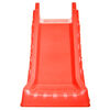 vidaXL saliekams bērnu slidkalniņš, sarkans ar dzeltenu