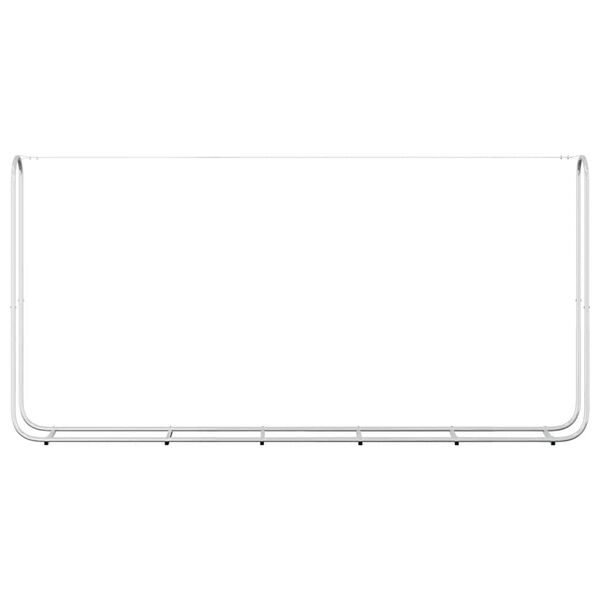 vidaXL malkas uzglabā&scaron;anas statīvs, 300x25x150 cm, cinkots tērauds