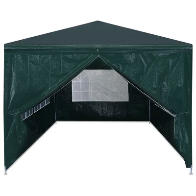 vidaXL svinību telts, zaļa, 3x6 m
