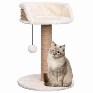 vidaXL kaķu māja ar stabu nagu asinā&scaron;anai, 49 cm, jūraszāles