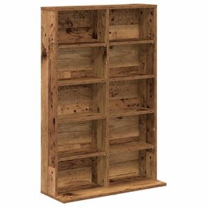 vidaXL CD skapis Vecs koks 65 x 23,5 x 97,5 cm Inženierijas koks