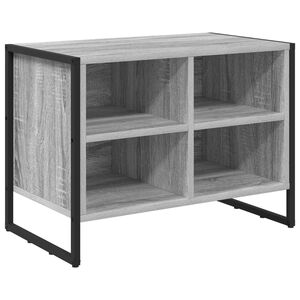 vidaXL Apavu skapis 60 x 35 x 44 cm Inženierijas koks Pelēks Sonoma