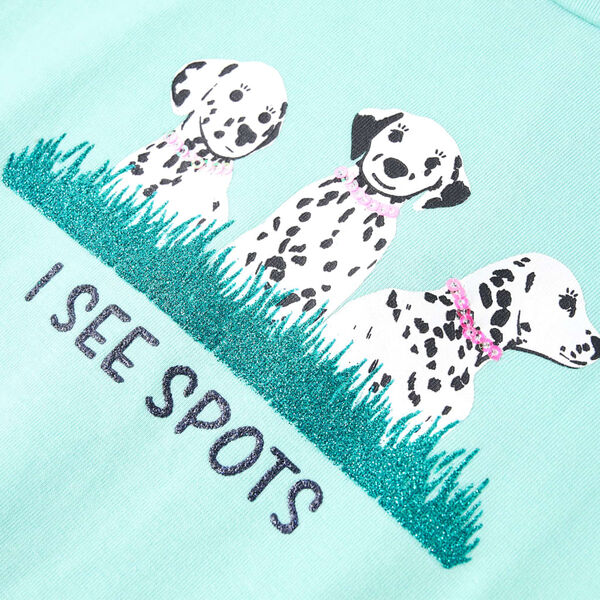 Bērnu T-krekls, gai&scaron;a piparmētru, 104