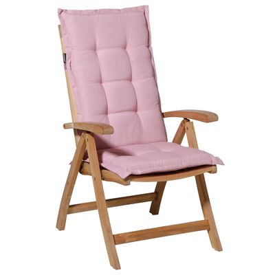Madison atzveltnes krēsla matracis Panama, 123x50 cm, gaiši rozā