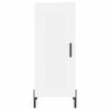 vidaXL augstais skapītis, balts, 34,5x34x180 cm, inženierijas koks