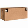 vidaXL Sienas skapis Vecs koks 80 x 36.5 x 35 cm Inženierijas koks