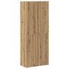vidaXL Biroja skapis Artisānā ozols 60 x 32 x 152,5 cm