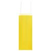 vidaXL papīra maisiņi 250 gab. ar rokturiem, dzelteni, 18x8x22 cm