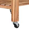 vidaXL virtuves ratiņi, 58x58x89 cm, akācijas masīvkoks