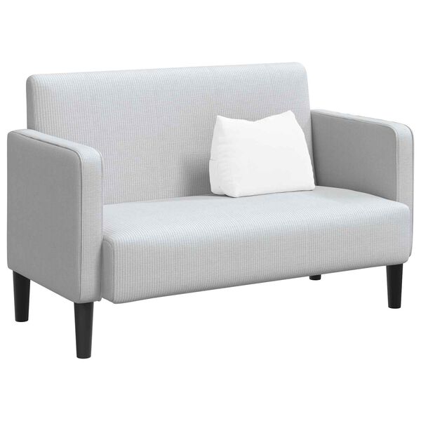 vidaXL Atpakaļ spilvens Balts 45 x 20 x 35 cm audums