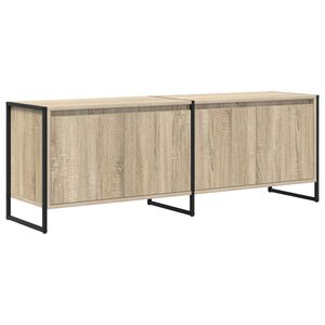 vidaXL Televizora skapī&scaron;a 140 x 36 x 49.5 cm Sonoma Inženierijas koks