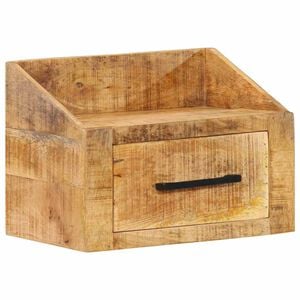 vidaXL Nakts skapītis Brūna 40 x 30 x 30 cm Cieta mango koksne
