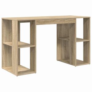 vidaXL Galds Sonoma ozols Inženierijas koks 130 x 50.5 x 75 cm