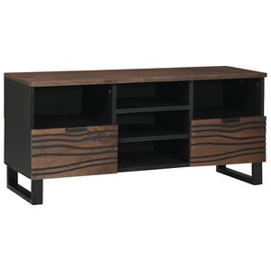 vidaXL TV vienības 100 x 33 x 46 cm Valriekstu koks Inženierijas koks