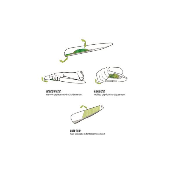 Outwell saliekams krēsls Ontario, pelēks, 61x70x105 cm, 410078