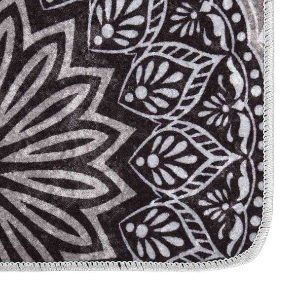 vidaXL paklājs, 80x300 cm, daudzkrāsains, mazgājams