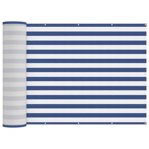 vidaXL Balkona privātuma ekrāns 150 x 200 cm Audums ar PU pārklājumu