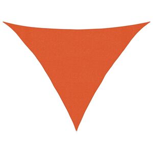 vidaXL saulessargs, 160 g/m&sup2;, oranžs, 3x3x4,2 m, HDPE