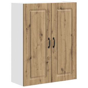 vidaXL Trauku ma&scaron;īnas panelis Kalmar Artisānā ozols 80 x 31 x 100 cm