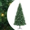 vidaXL Mākslīgā Ziemassvētku eglīte su 300 LED ar statīvu Zaļa 300 cm