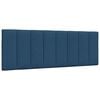 vidaXL galvgaļa spilvens, Hanko, zils, 120 cm, audums