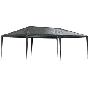 vidaXL dārza nojume, profesionāla, 4x6 m, antracītpelēka, 90 g/m&sup2;