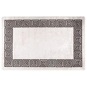 vidaXL paklājs, 80x150 cm, gai&scaron;i bē&scaron;s, mazgājams