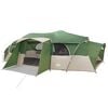 vidaXL Ģimenes telts ar lietus pārsegu, ūdensizturīga tuneļa Zaļa