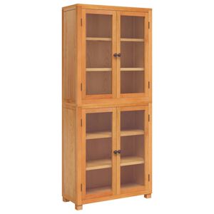 vidaXL Uzglabā&scaron;anas mēbeļu komplekts 2 gab. Dabiska 80 x 35 x 185 cm