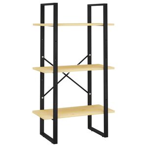 vidaXL plaukts, 60x30x105 cm, priedes masīvkoks