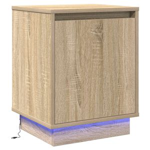 vidaXL Nakts skapītis Sonoma ozols 39 x 34,5 x 50 cm Inženierijas koks
