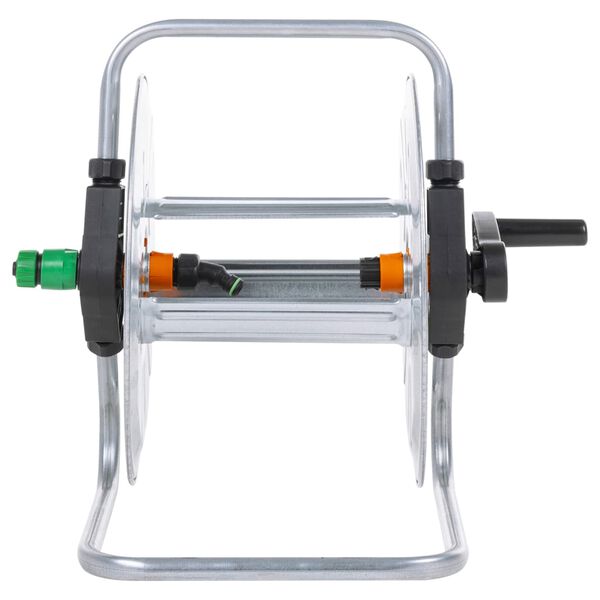 vidaXL sienas šļūtenes spole, 50 m 1/2", šļūtenei, tērauds