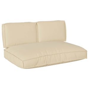 vidaXL Spilvenu komplekts 3 pcs Bē&scaron;a Oksforda audums