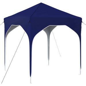 vidaXL Pop-up svinību teltis 194 x 194 x 245 cm Zila