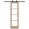 vidaXL Slīdo&scaron;ās durvis ORKDAL Dabiska 61 x 198,5 cm