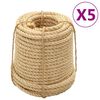 vidaXL sizala aukla, 5 gab., 14 mm, 100 m