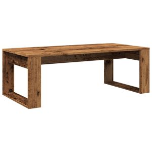vidaXL kafijas galdiņ&scaron;, veca koka, 102x50x35 cm, inženierijas koks