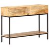 vidaXL konsoles galdiņ&scaron;, 100x35x76 cm, mango masīvkoks