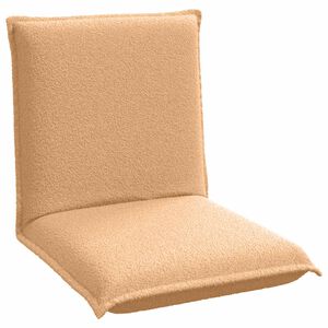 vidaXL Grīdas krēsls Bē&scaron;a 54 x 64 x 59 cm Aitu audums