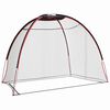 vidaXL Golf treniņu palīglīdzeklis Melns 314 x 150 x 206 cm Poliesters