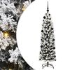 vidaXL Mākslīgā Ziemassvētku eglīte su 150 LED ar statīvu Zaļa 150 cm