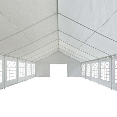 vidaXL svinību telts, 6x16 m, balts PE