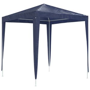 vidaXL dārza nojume, 2x2 m, zila