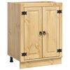 vidaXL Plakans SKI Medus Brūns 60 x 46 x 81,5 cm Ciets priedes koks