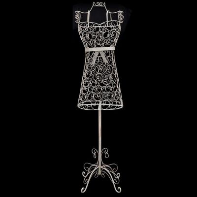 Dekoratīvs Sieviešu Torss (Kleita) no Metāla Stieplēm: Antīks dizains